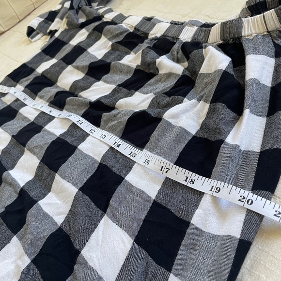 Off the shoulder gingham shirt• Size: S - Picture 4 of 6